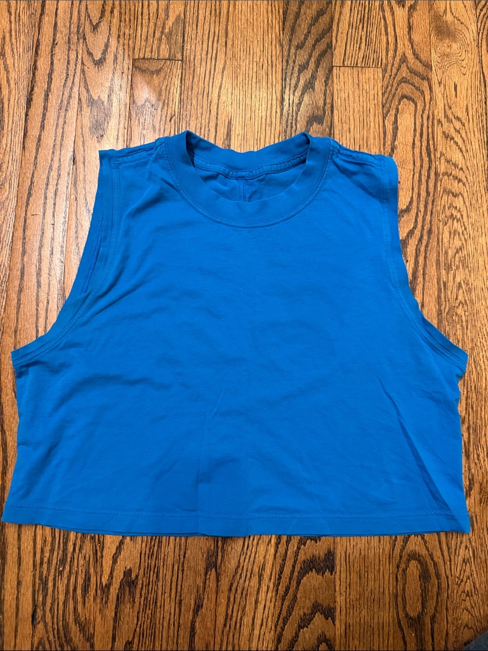 lululemon athletica Cropped Tank Top - Bright Blue